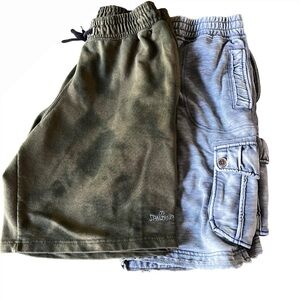 Lot of (2) Mens Jogger Shorts - Size Medium